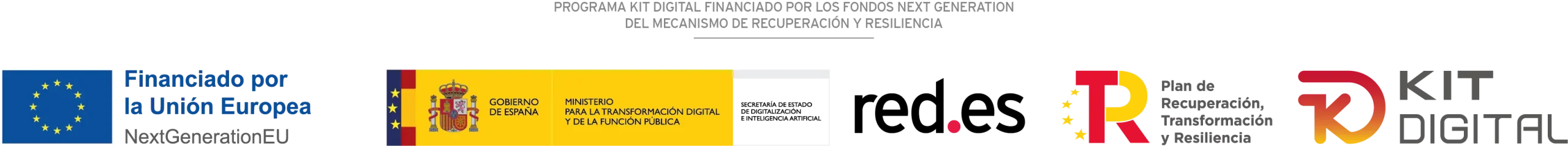 Logotipo Financiado por la Unión Europea 